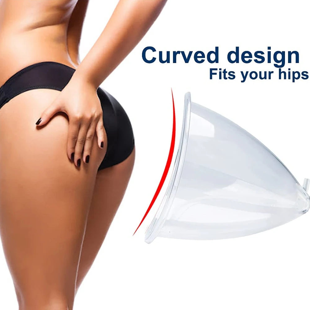 Vacuum Massage Cups for Breast and Buttock Lifting