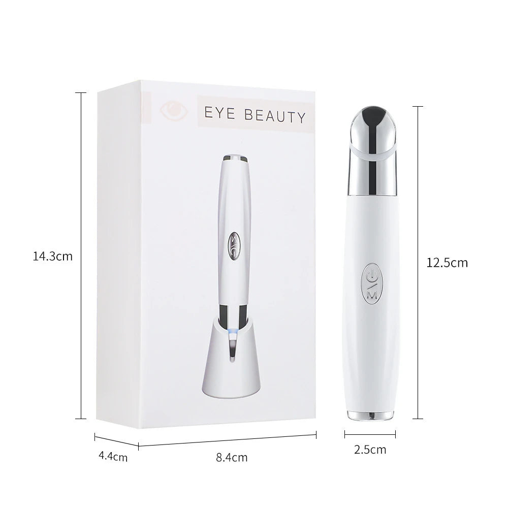 3-in-1 LED Photon Eye Massager for Dark Circles and Puffiness