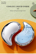 Stainless Steel Cooling Eye Pads for Puffiness and Dark Circles