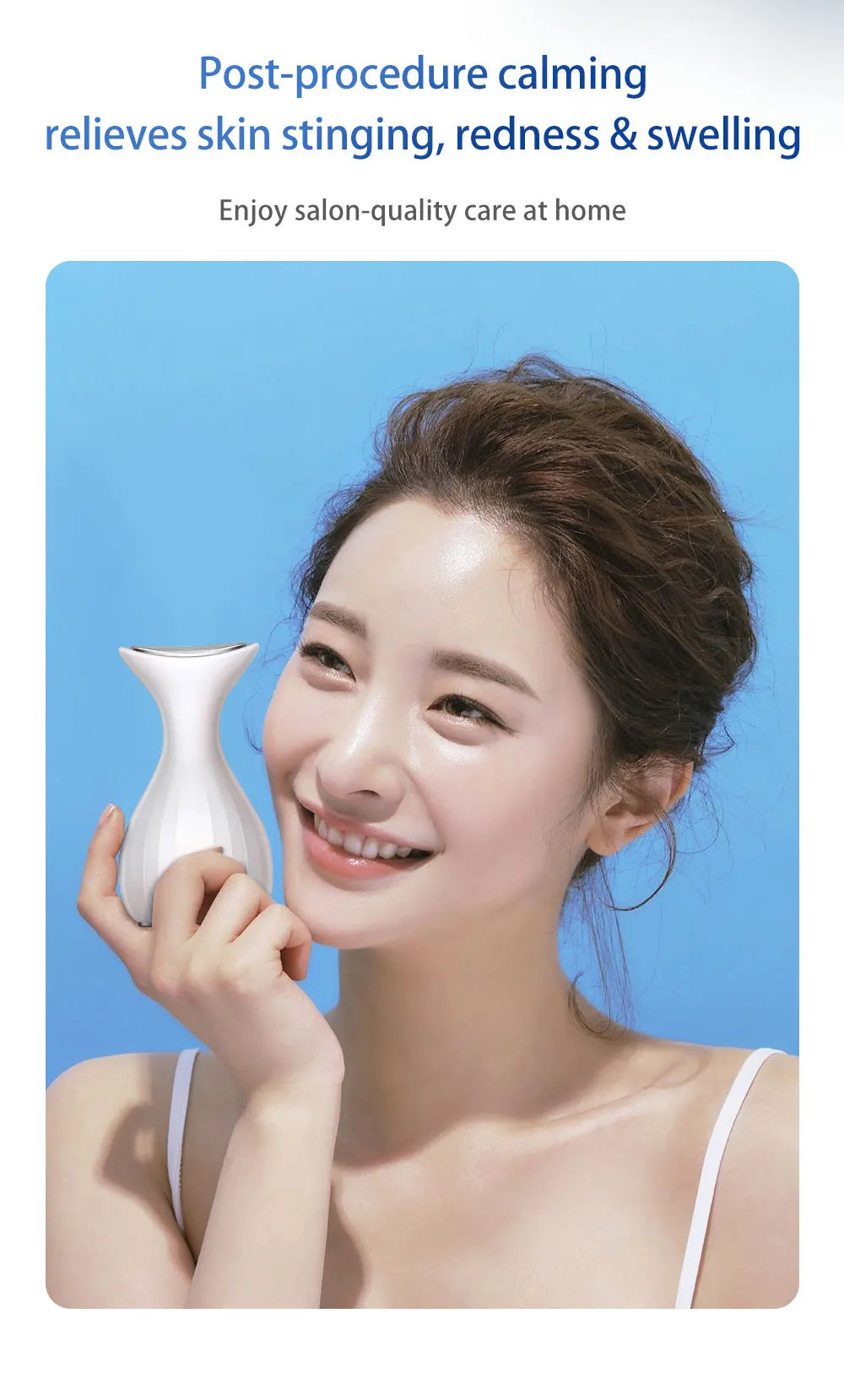 Handheld Facial Cold Compress Ice Massager for Skin Tightening - 11
