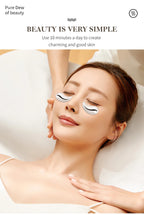 Stainless Steel Cooling Eye Pads for Puffiness and Dark Circles