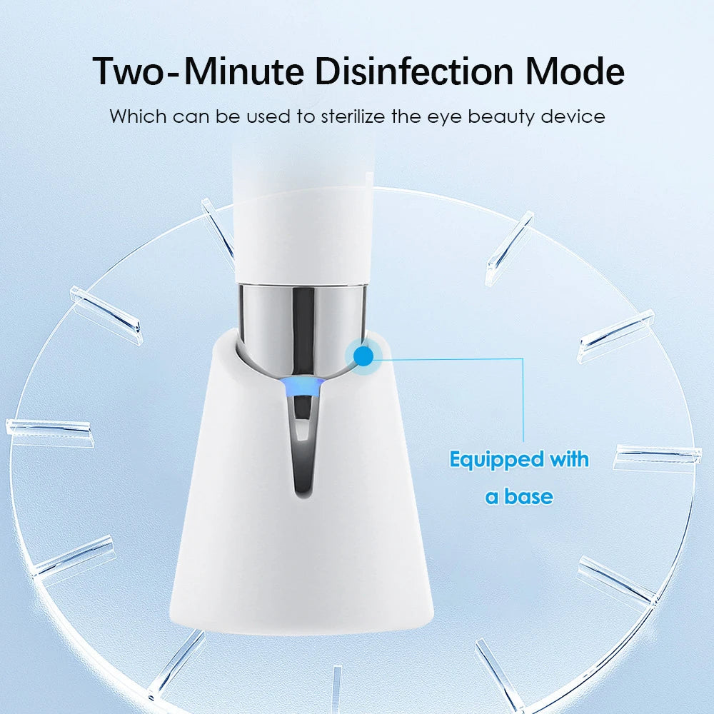 3-in-1 LED Photon Eye Massager for Dark Circles and Puffiness - 10