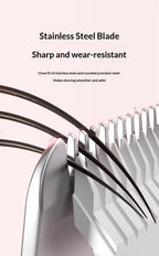 2-in-1 Painless Electric Hair Trimmer for Face and Body