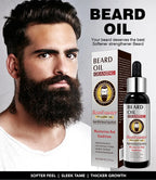 Guanjing Beard Growth Oil Natural Organic Men Beard Conditioner 60ml