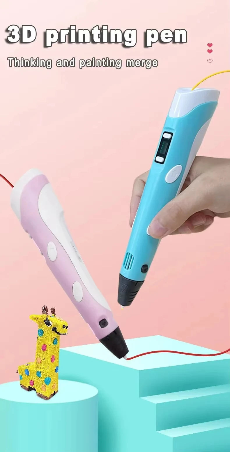 3D Printing Pen for Kids DIY Drawing Art - 7