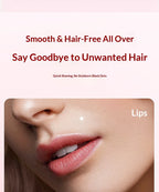2-in-1 Painless Electric Hair Trimmer for Face and Body
