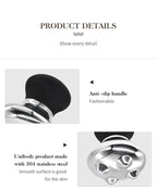 Stainless Steel Mushroom Gua Sha Massage Tool for Face and Body