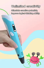 3D Printing Pen for Kids DIY Drawing Art