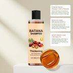 Batana Oil Hair Shampoo 100ml for Thickening and Strengthening Hair