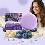 Blueberry Fields Solid Hair Conditioner Bar for Frizz Repair 60g
