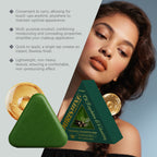 Natural Herbal Solid Triangle Shampoo Bar for Oil Control and Hair Care