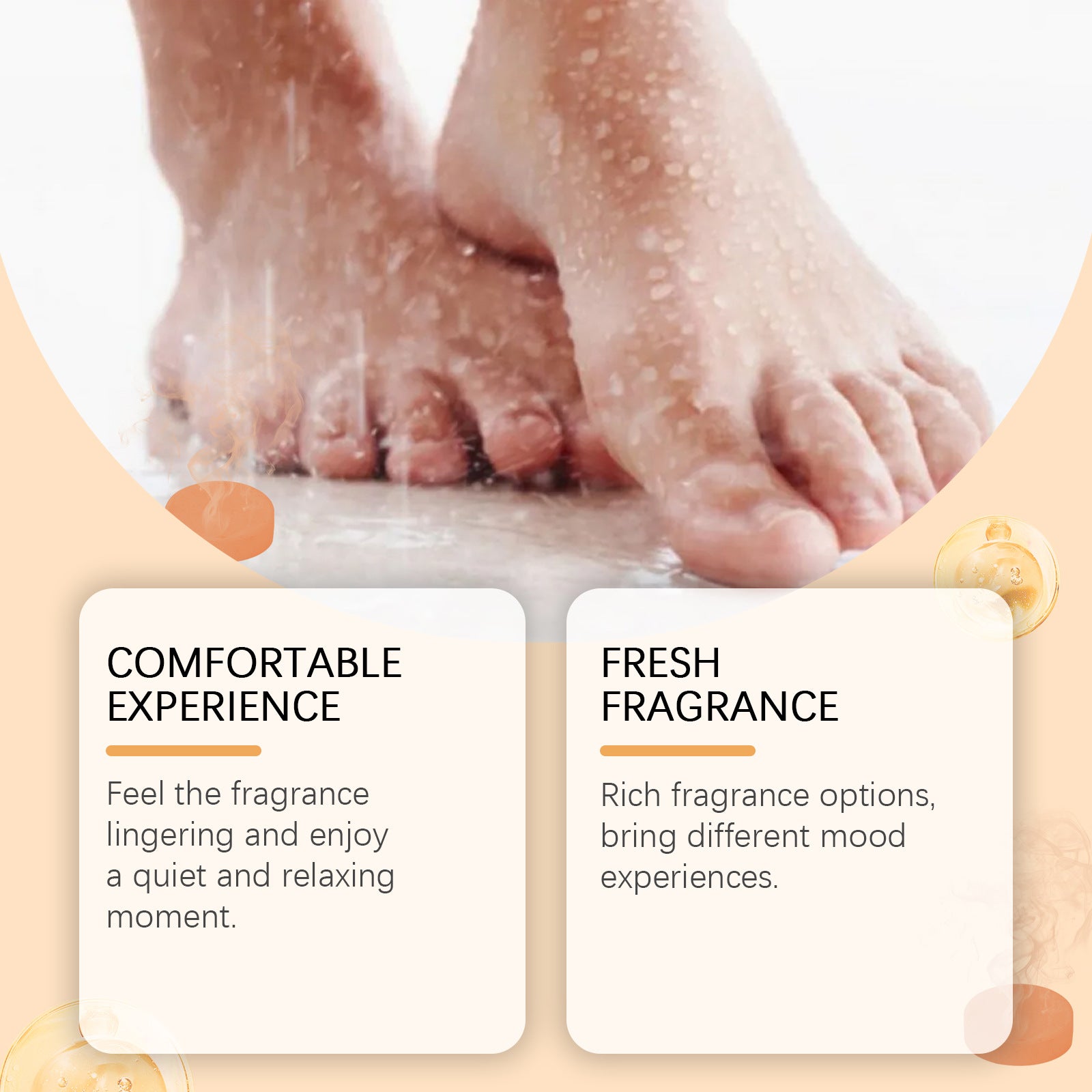 8 Piece Aromatherapy Shower Steamer Tablet Set for Relaxation