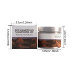Volumizing Dry Shampoo Gel 59g for Oil Control and Hair Texture