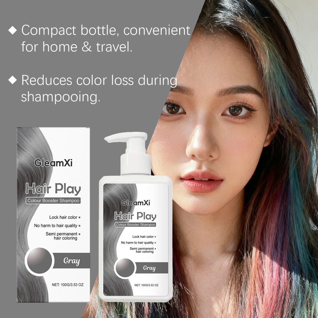 100g Gray Hair Color Locking and Nourishing Dyeing Shampoo