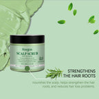 Mint Scalp Exfoliating Scrub and Massage Brush for Deep Cleansing