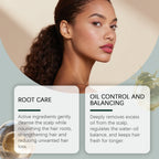 Natural Herbal Solid Triangle Shampoo Bar for Oil Control and Hair Care