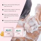 Milky Gluta White Exfoliating and Moisturizing Cleansing Soap 70g