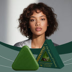 Natural Herbal Solid Triangle Shampoo Bar for Oil Control and Hair Care