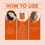 Ginger Shampoo Scalp Nourishing Oil Control and Volumizing Hair Cleanser