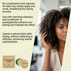 Curling Sea Clay Hair Styling Pomade 70g Matte Finish Natural Hold
