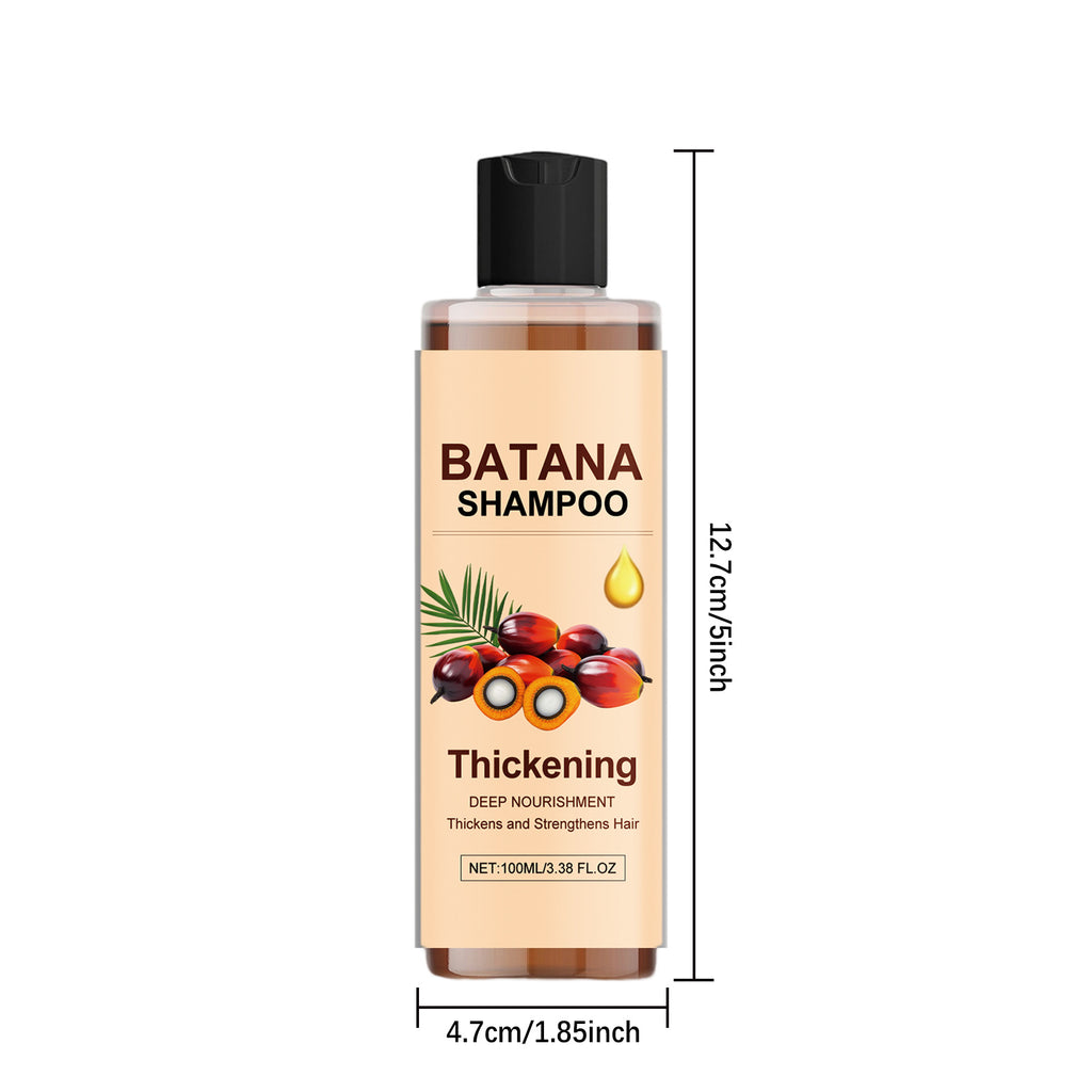 Batana Oil Hair Shampoo 100ml for Thickening and Strengthening Hair