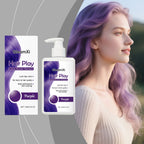 Purple Color Booster Shampoo Semi Permanent Hair Dye and Toning Wash