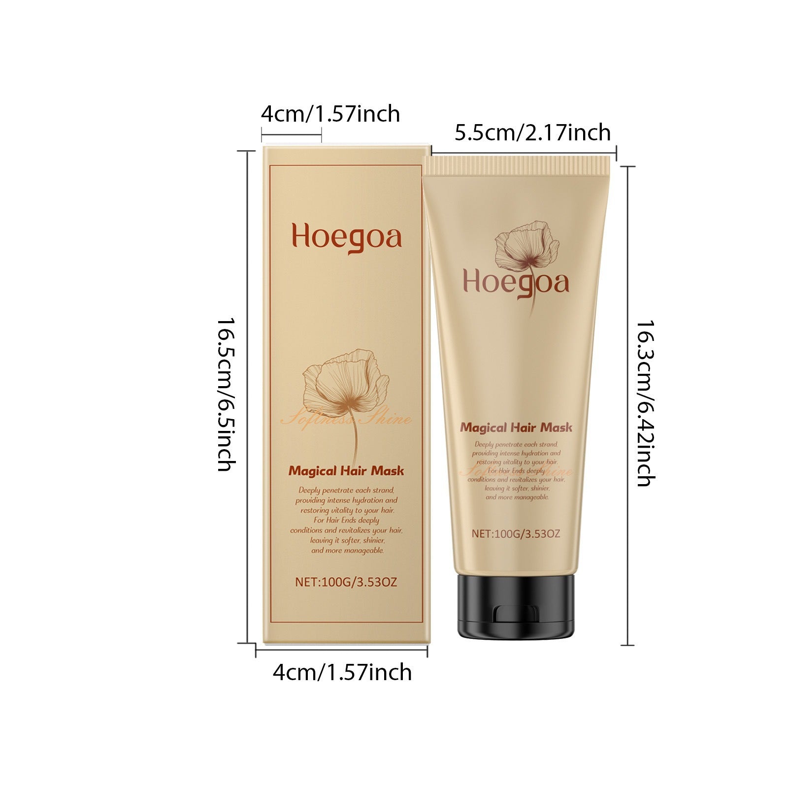 Deep Repair Hair Mask Treatment for Damaged Dry Hair and Split Ends 100g