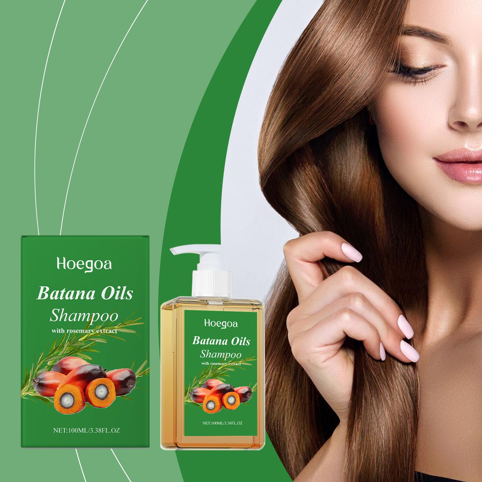 Batana Oil and Rosemary Hair Growth Shampoo 100ml