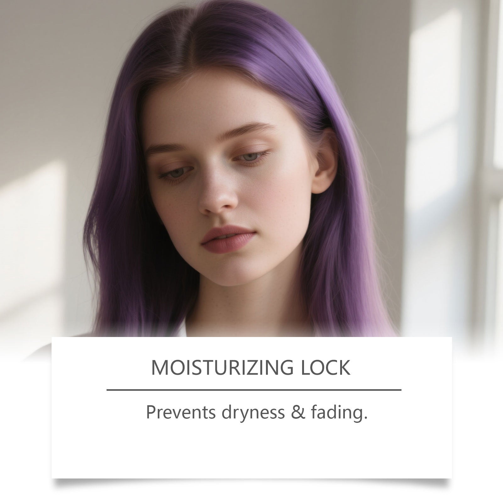 Purple Color Booster Shampoo Semi Permanent Hair Dye and Toning Wash