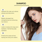 Rosemary Biotin Keratin Shampoo for Hair Repair and Scalp Hydration