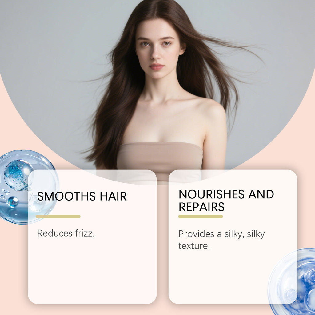 Air Dry Smoothing Hair Cream Anti Frizz Leave In Conditioner 100g