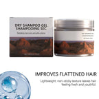 Volumizing Dry Shampoo Gel 59g for Oil Control and Hair Texture