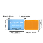 Turmeric Bar Soap for Back and Body Acne Treatment and Skin Brightening