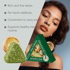 Ginger Extract Solid Shampoo Bar for Hair Loss and Scalp Nourishment