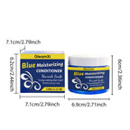 Deep Moisturizing Blue Hair Conditioner Treatment Mask 120g