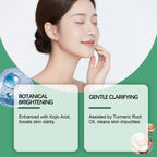 Kojic Acid and Turmeric Botanical Soap Bar for Skin Brightening