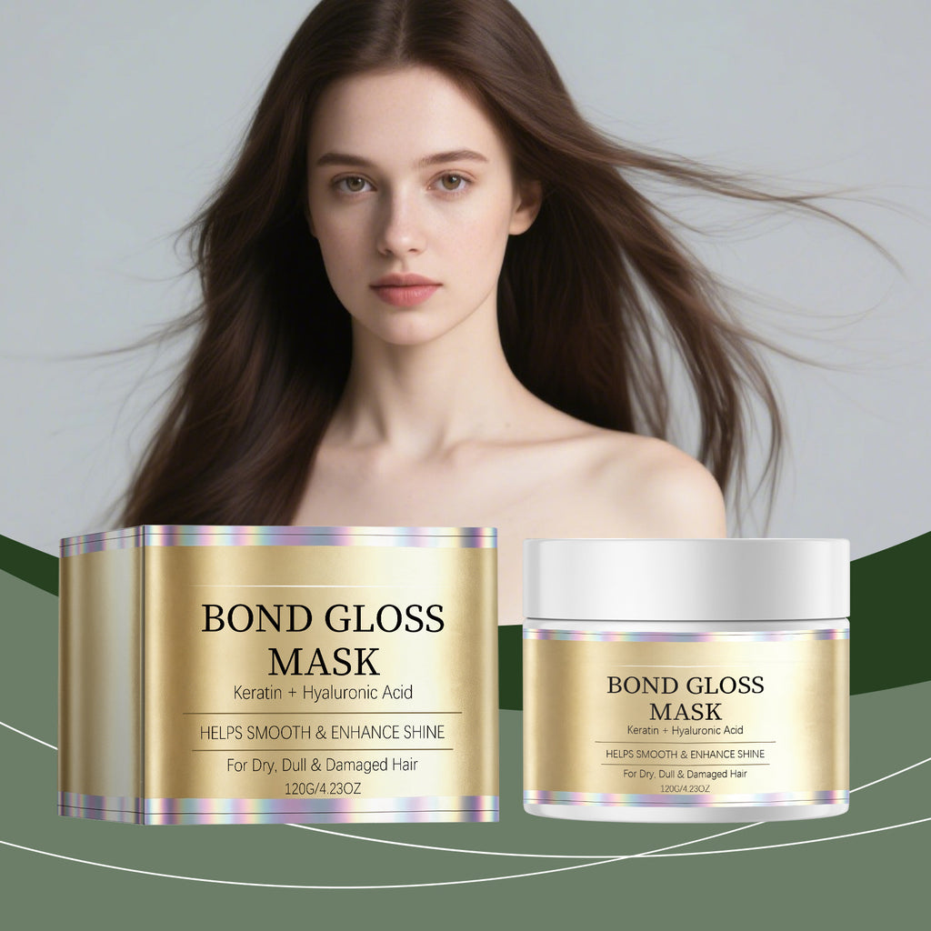 Bond Gloss Hair Mask with Keratin and Hyaluronic Acid 120g