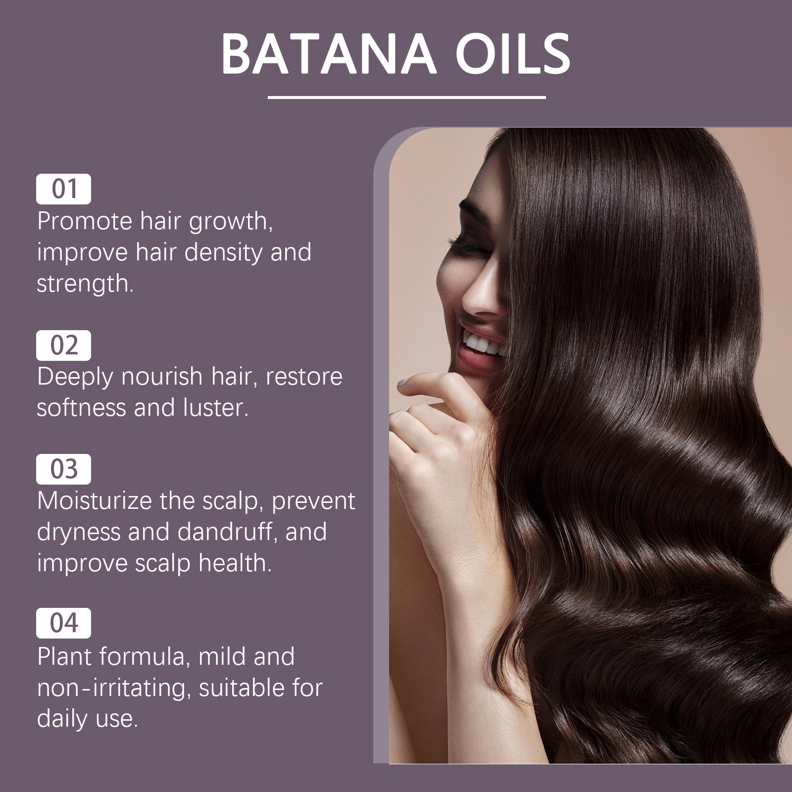 Pure Natural Batana Oil Hair Mask for Scalp Nourishment and Growth 120g