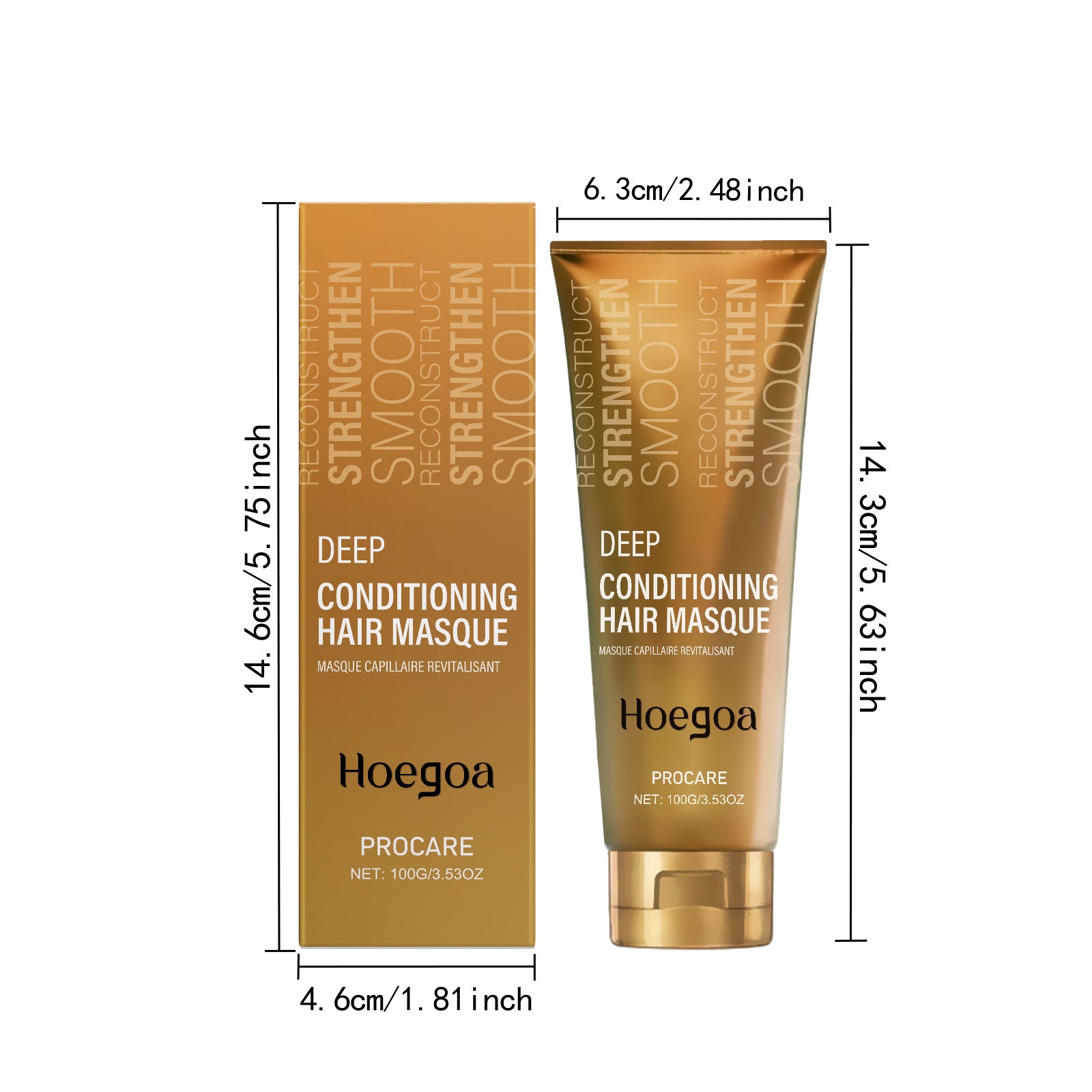 Keratin Infused Deep Conditioning Hair Masque 100g