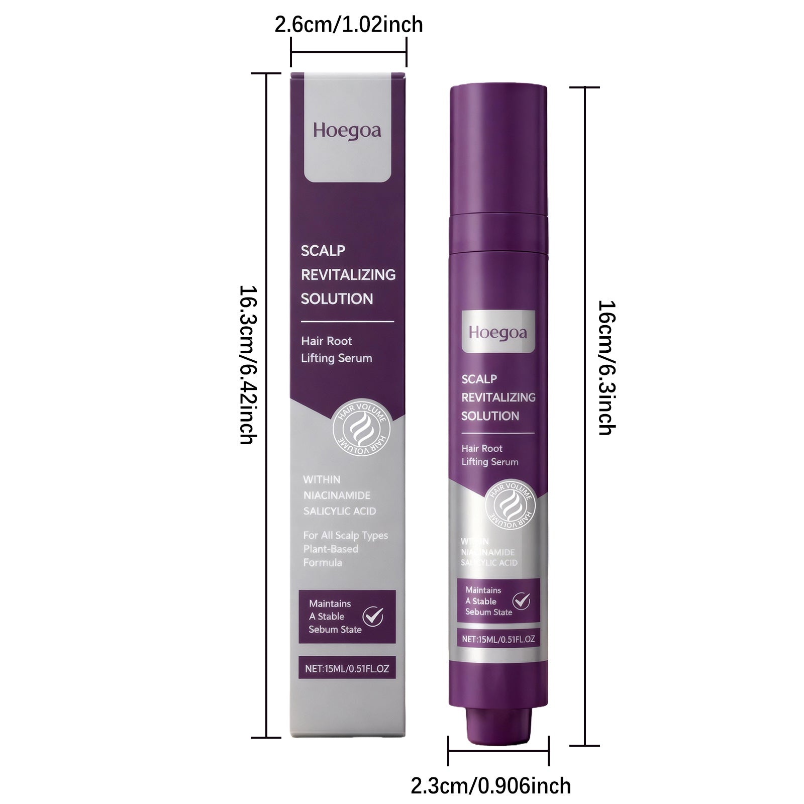 Scalp Revitalizing Roll On Serum for Hair Loss and Thickening Treatment - 7