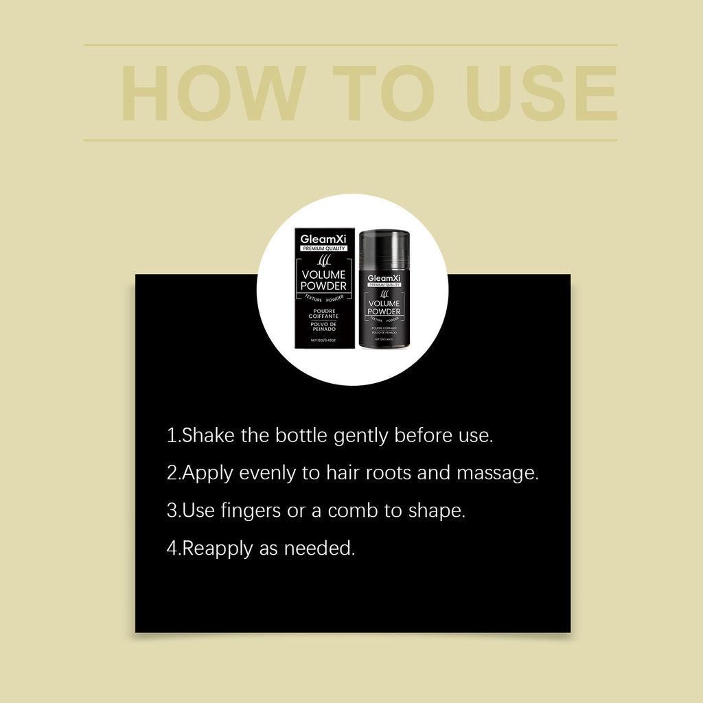 Hair Volumizing Powder for Root Lifting and Oil Control