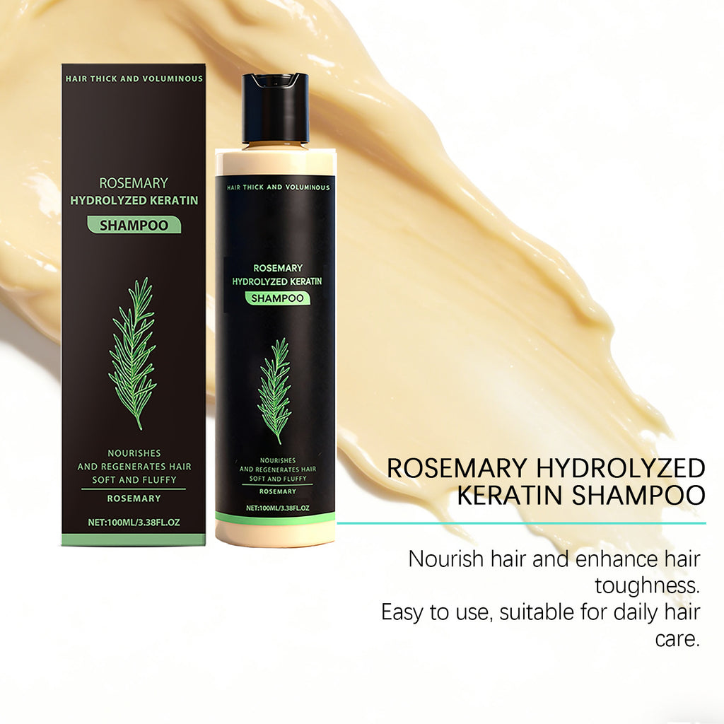 Rosemary Hydrolyzed Keratin Shampoo for Hair Repair and Volume