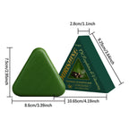 Natural Herbal Solid Triangle Shampoo Bar for Oil Control and Hair Care