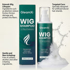 Moisturizing Wig Shampoo for Human Hair and Synthetic Extensions