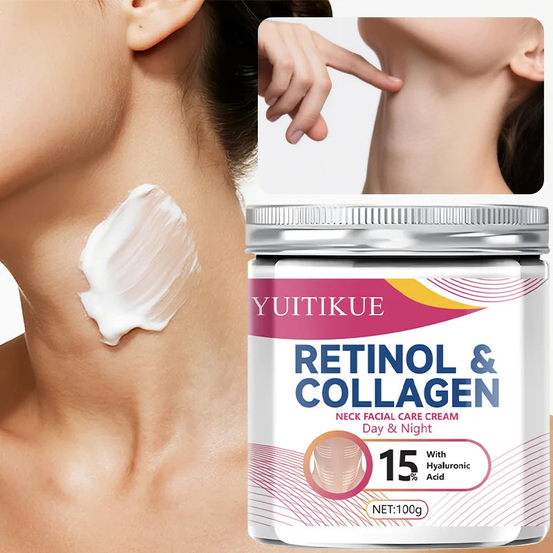 YUITIKUE Retinol Collagen Neck and Face Firming Cream 100g - 2