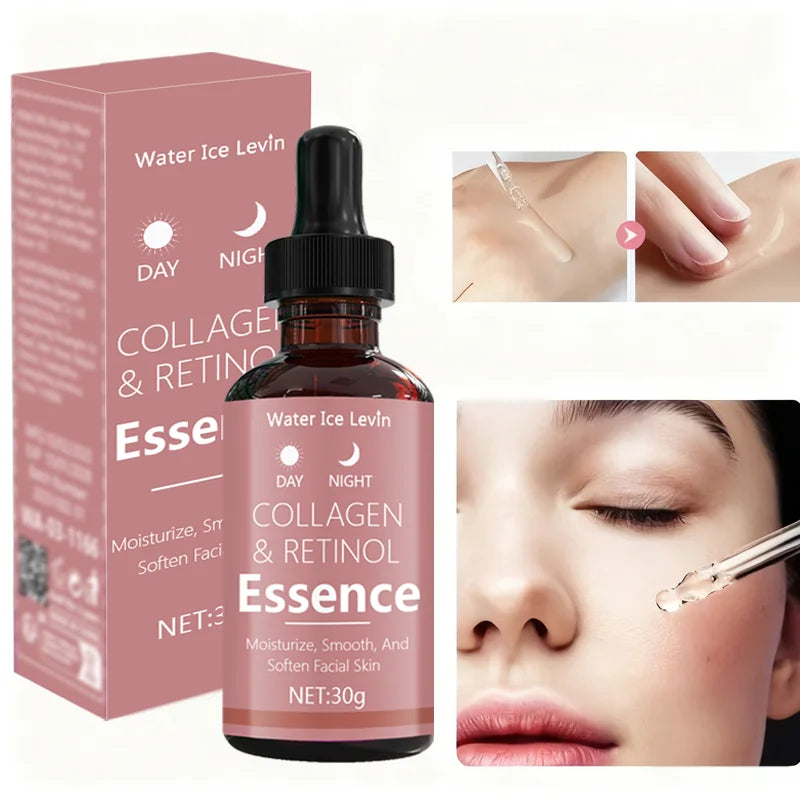 Collagen and Retinol Facial Essence Firming and Smoothing Serum