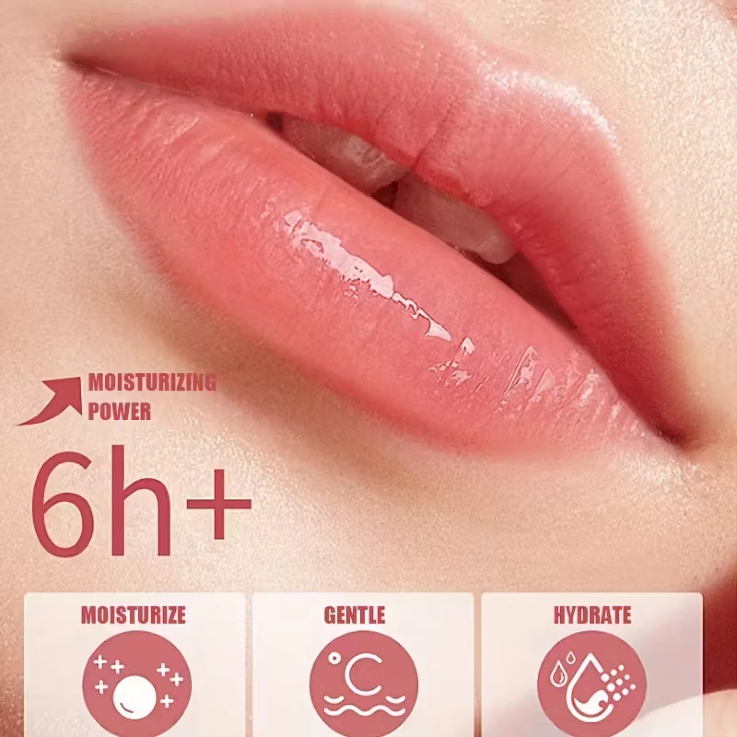 Peach Collagen Lip Mask Hydrating Overnight Lip Care Treatment - 6
