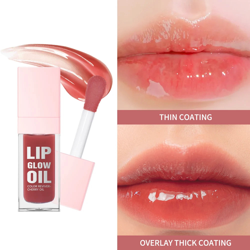 Hydrating Lip Glow Oil for Nourished and Shiny Lips