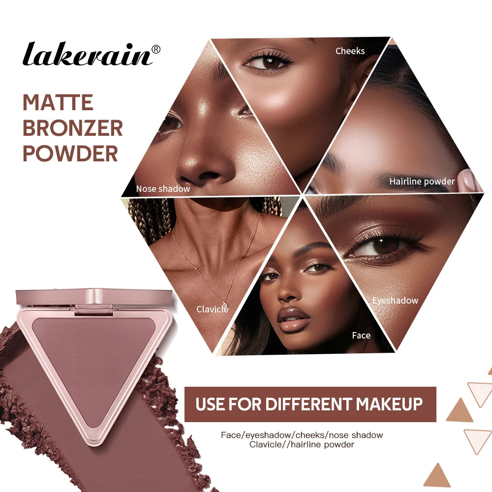 Matte Bronzing Powder for Face Contouring and Shading - 11