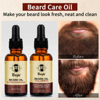 Goiple Beard Volumizing and Conditioning Oil Set for Men 2pcs